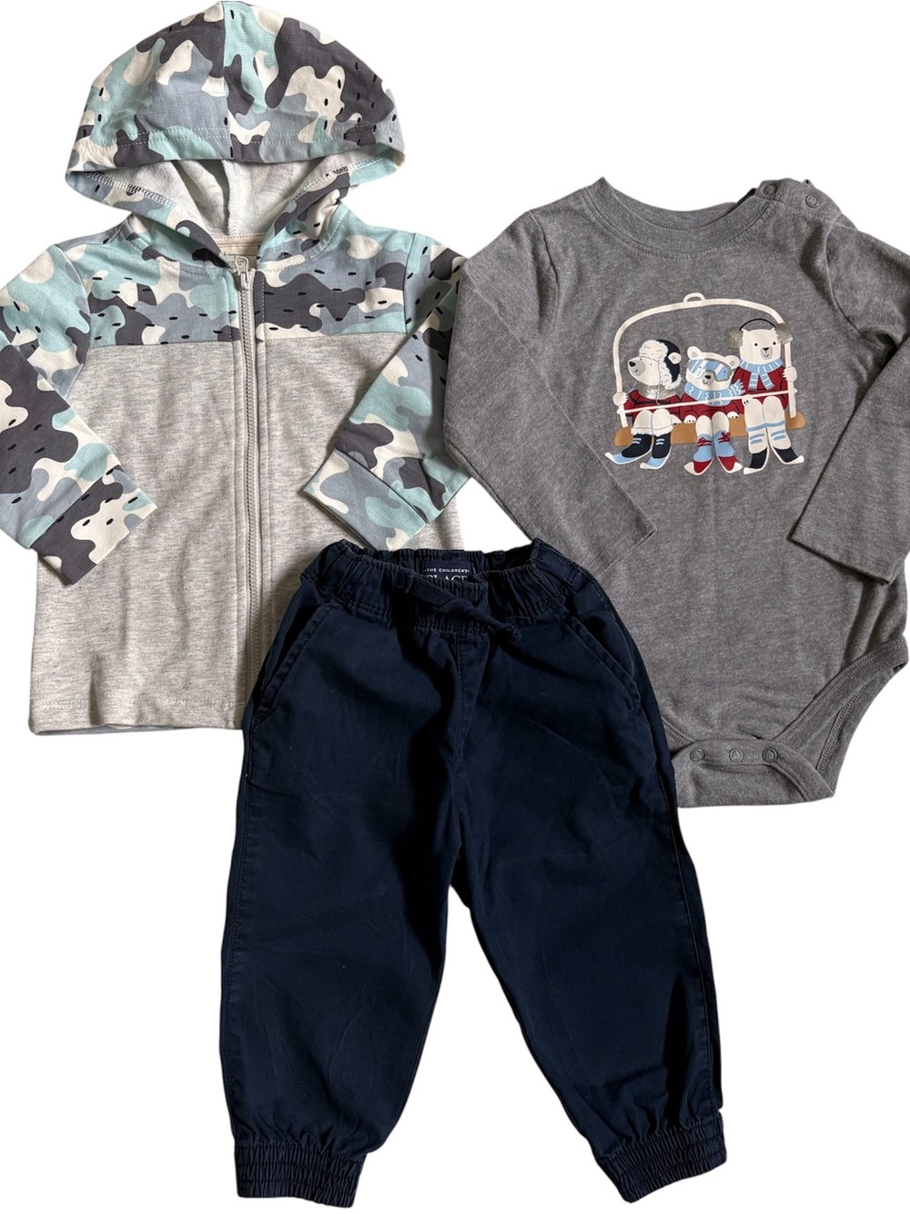 INFANT BOYS SIZE 12-18 MONTHS NIKE, JANIE AND JACK, CARTERS CLOTHING BUNDLE! - Picture 4 of 10